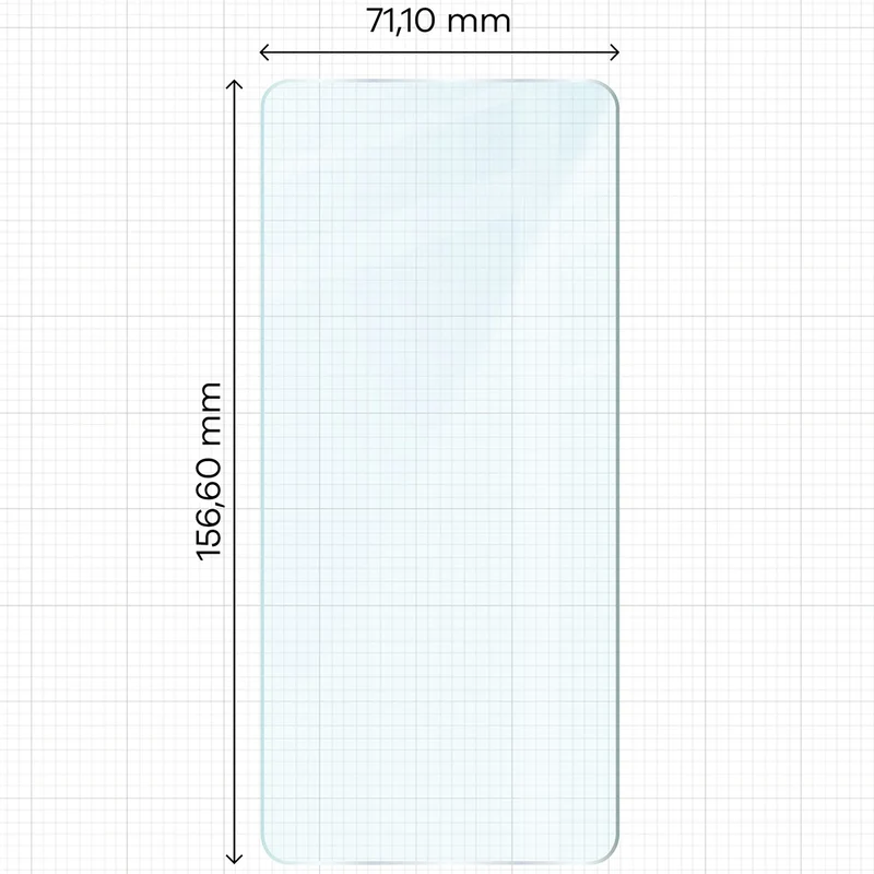 Gehärtetes Glas für Google Pixel 8 Pro, Bizon Glass Clear Duo, 2 Stück