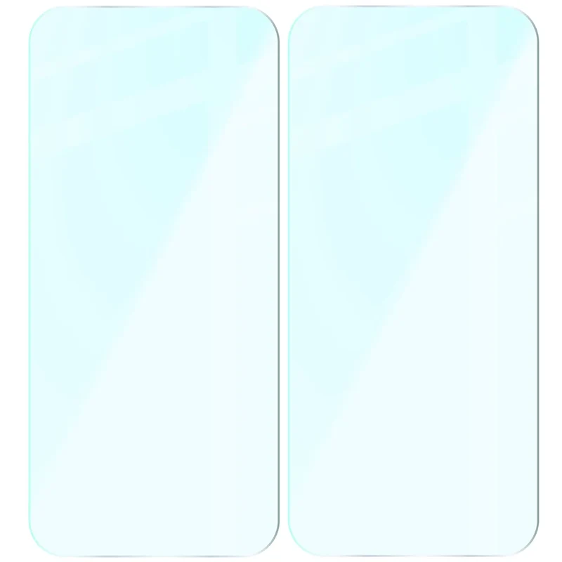 Gehärtetes Glas für iPhone 16 Pro Max, Bizon Glass Clear Duo, 2 Stück