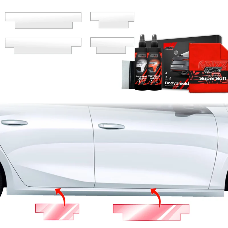 4in1 Schutzfolie Grizz Protector für Schweller - Opel Astra (2021- 2024)