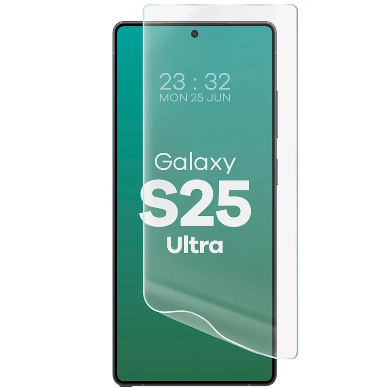 Hydrogel Folie für den Bildschirm für Galaxy S25 Ultra, Bizon Film Hydrogel Front, 1 Stück