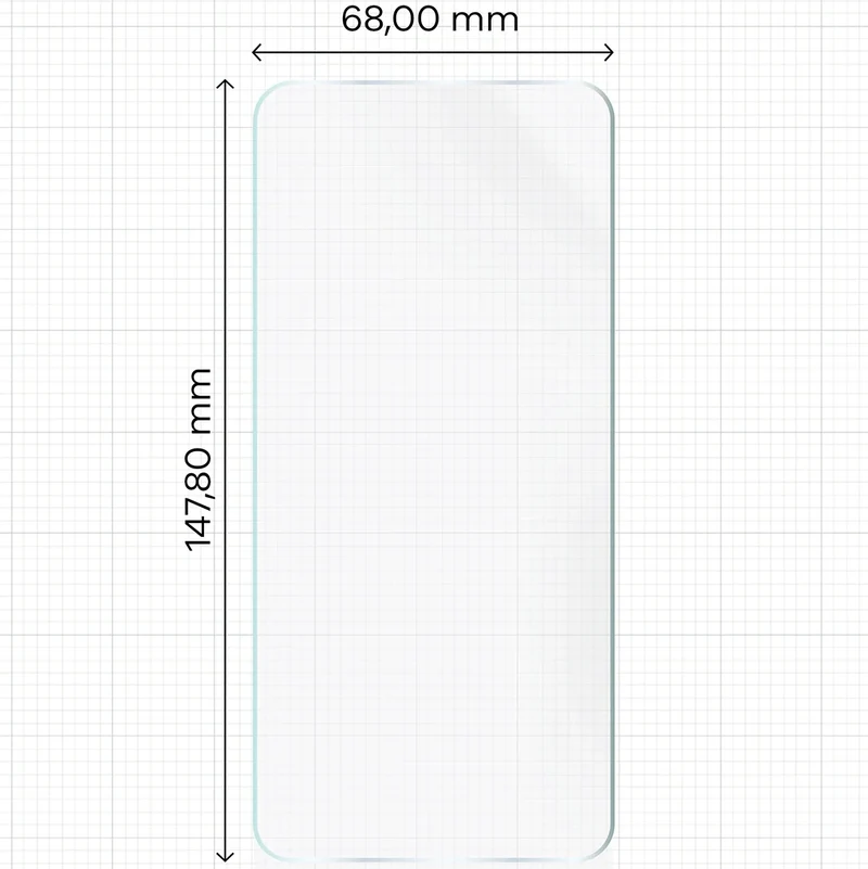 Hydrogel Folie für den Bildschirm für Motorola Edge 50 Neo, Bizon Film Hydrogel Front, 1 Stück