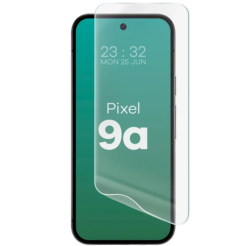 Hydrogel Folie für den Bildschirm für Google Pixel 9a, Bizon Film Hydrogel Front, 1 Stück