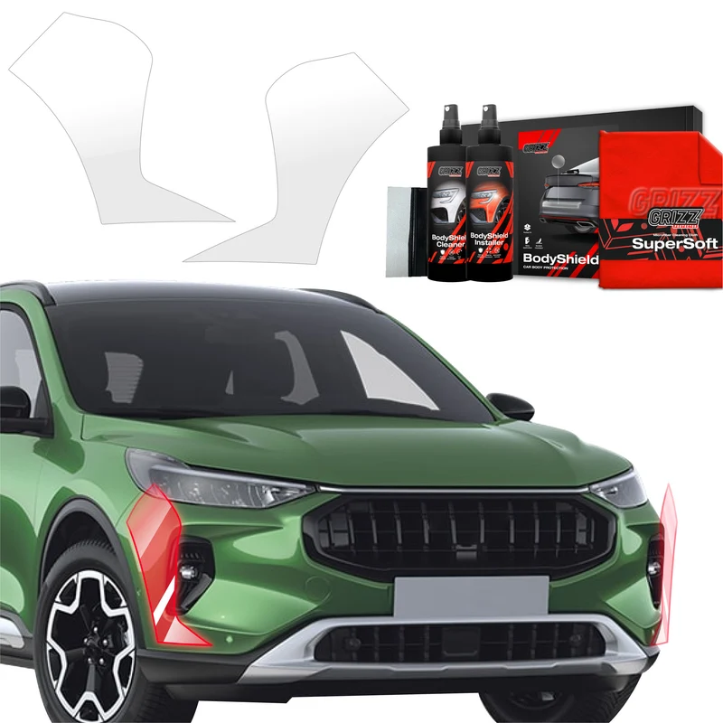 2in1 Schutzfolie Grizz Protector für Stoßstange - Ford Kuga Titanium Facelift (2024-2026)