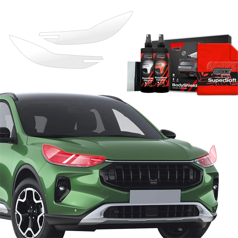 2in1 Schutzfolie Grizz Protector für Scheinwerfer - Ford Kuga Titanium Facelift (2024-2026)