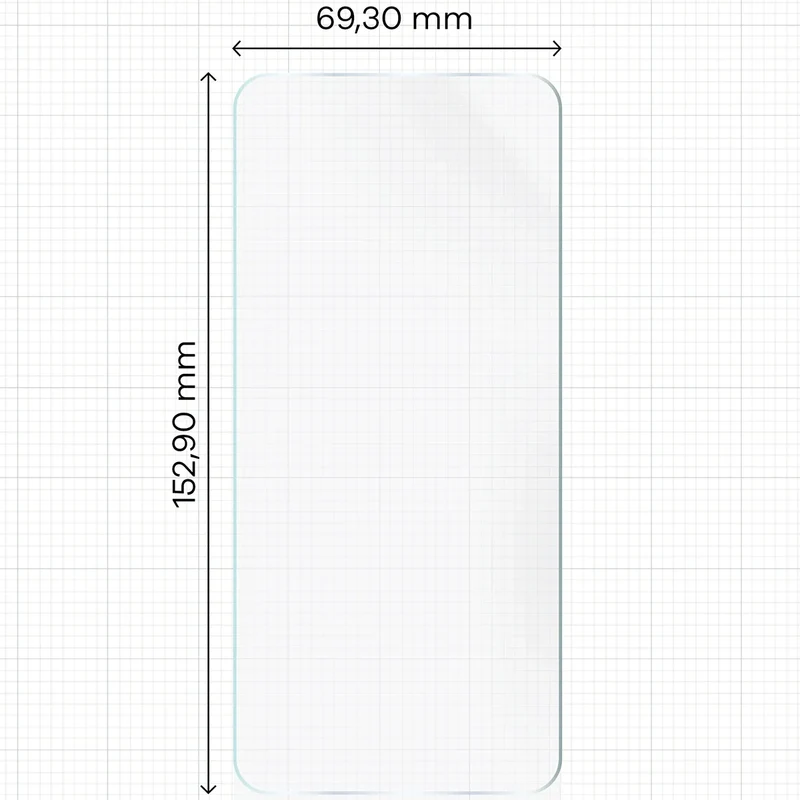 Hydrogel Folie für den Bildschirm für Galaxy A54 5G, Bizon Film Hydrogel Front, 1 Stück
