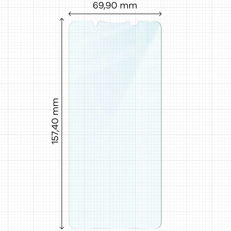 Gehärtetes Glas - 3 Stück + Kameraschutz für Sony Xperia 1 VII, Bizon Glass Clear Pack