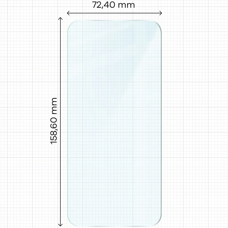 Gehärtetes Glas - 3 Stück + Kameraschutz für Google Pixel 10 Pro XL, Bizon Glass Clear Pack