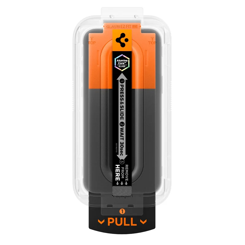 Glas + Applikator für iPhone 18 Pro / 17 Pro / 17 / 16 Pro, Spigen Glas.tR EZ Fit Pro 1-Pack (AC)