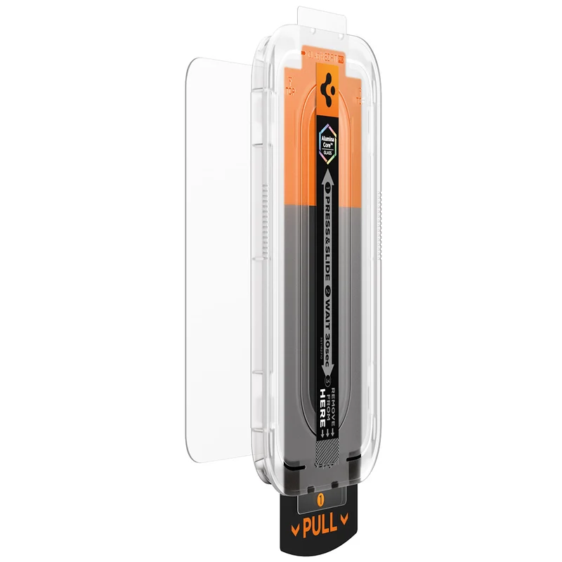 Glas + Applikator für iPhone 18 Pro Max / 17 Pro Max / 16 Pro Max, Spigen Glas.tR EZ Fit Pro 1-Pack (AC)