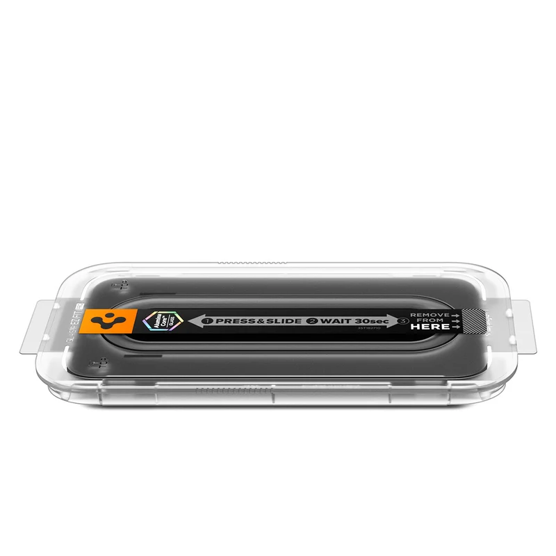 Glas + Applikator für iPhone 18 Pro Max / 17 Pro Max / 16 Pro Max, Spigen Glas.tR EZ Fit Pro 1-Pack (AC)