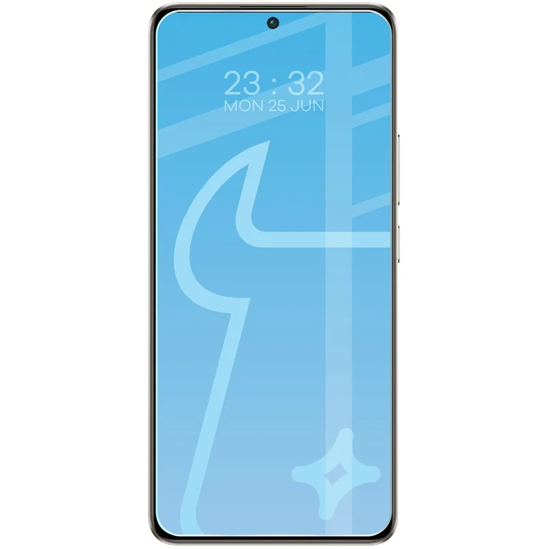 Gehärtetes Glas für Xiaomi POCO F6, Bizon Glass Clear Duo, 2 Stück