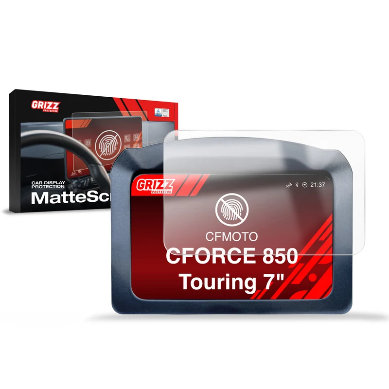 Matte Autodisplayfolie für CFMOTO CFORCE 850 Touring GEN3 7", Grizz Protector
