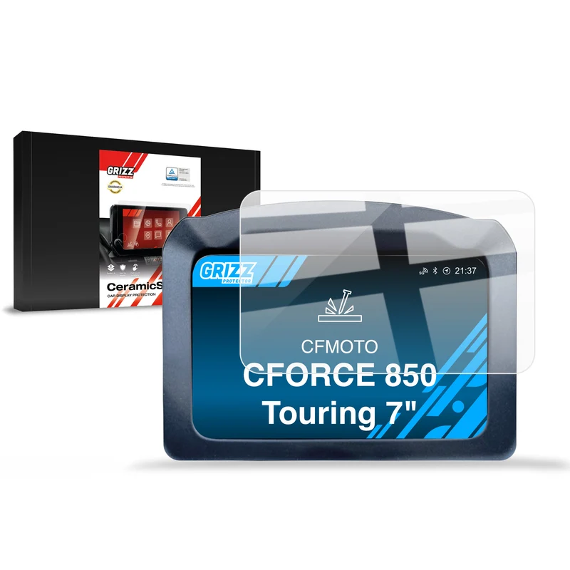Keramische Autodisplayfolie für CFMOTO CFORCE 850 Touring GEN3 7", Grizz Protector