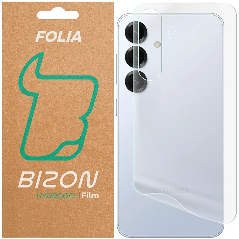 Hydrogel Folie für die Rückseite für Galaxy S25, Bizon Film Hydrogel Back, 1 Stück