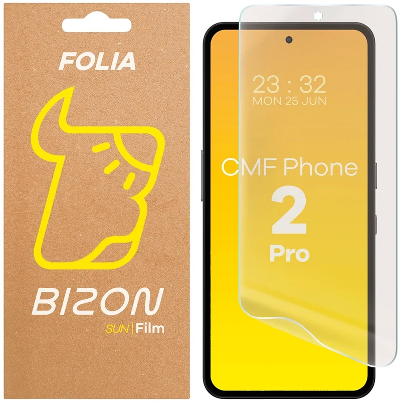 Matte Folie für Nothing CMF Phone 2 Pro, Bizon Film Sun, 1 Stück