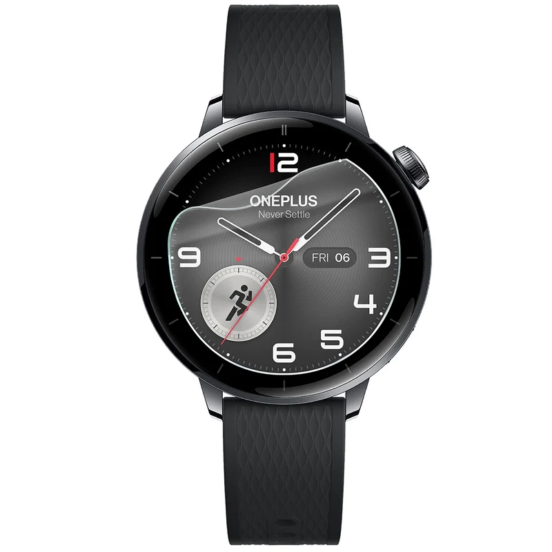 Hydrogel Folie für den Bildschirm für OnePlus Watch 3 43 mm, Bizon Watch Film Hydrogel Duo, 2 Stück