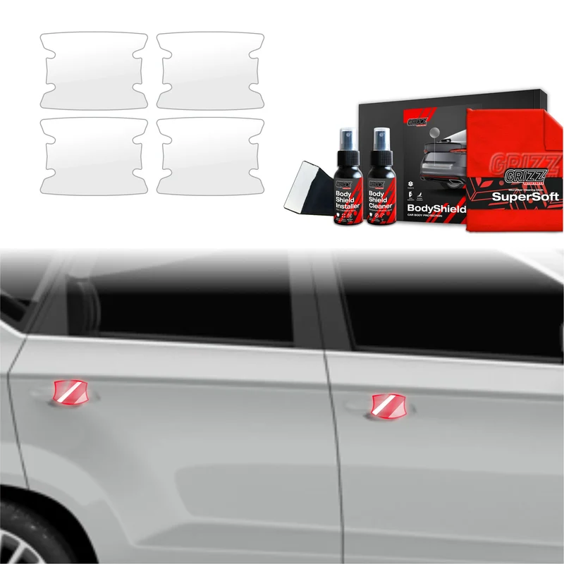 4in1 Schutzfolie Grizz Protector für Türgriffmulden - Seat Ateca (2020-2026)