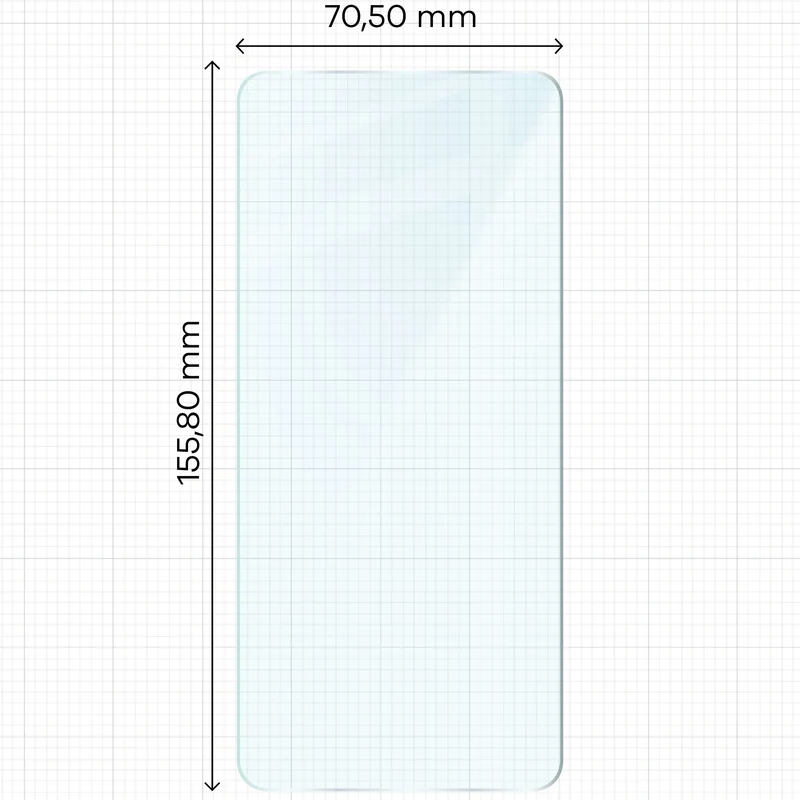 Gehärtetes Glas für Xiaomi 14T / 14T Pro, Bizon Glass Clear Duo, 2 Stück