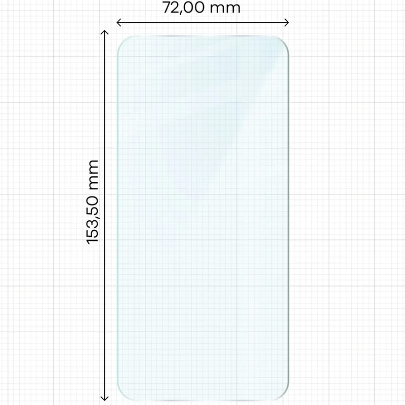Gehärtetes Glas für Galaxy S23 Plus, Bizon Glass Clear Duo, 2 Stück