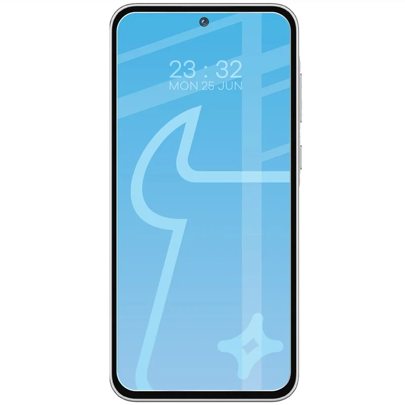 Gehärtetes Glas für Galaxy M35 5G / A35 5G, Bizon Glass Clear Duo, 2 Stück