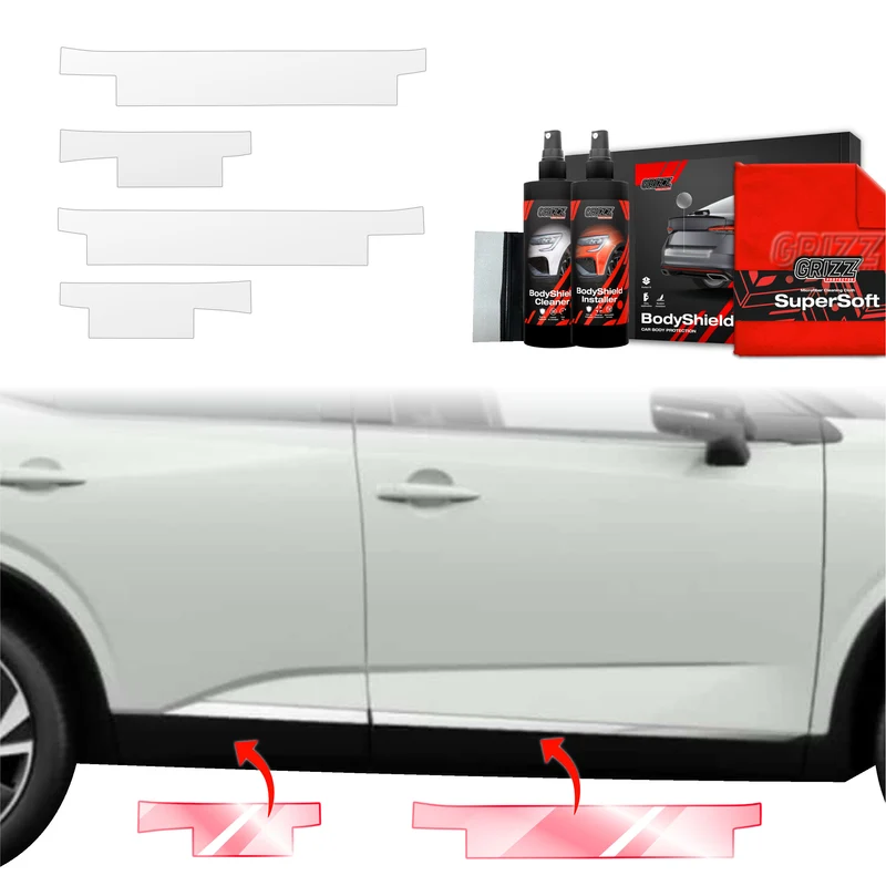4in1 Schutzfolie Grizz Protector für Schweller - Nissan Qashqai 3 Facelift (2024-2026)