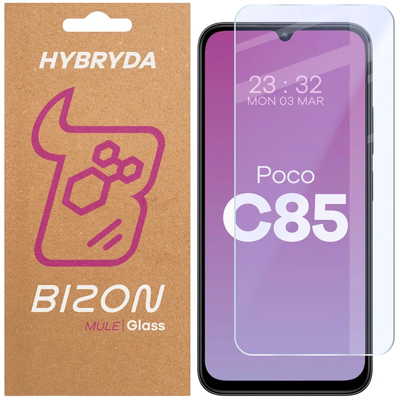 Flexibles Hybridglas für Xiaomi POCO C85 4G, Bizon Hybrid Mule