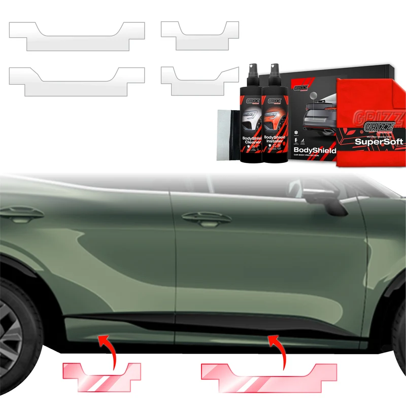 4in1 Schutzfolie Grizz Protector für Schweller - Kia Sportage 5 (2021-2025)