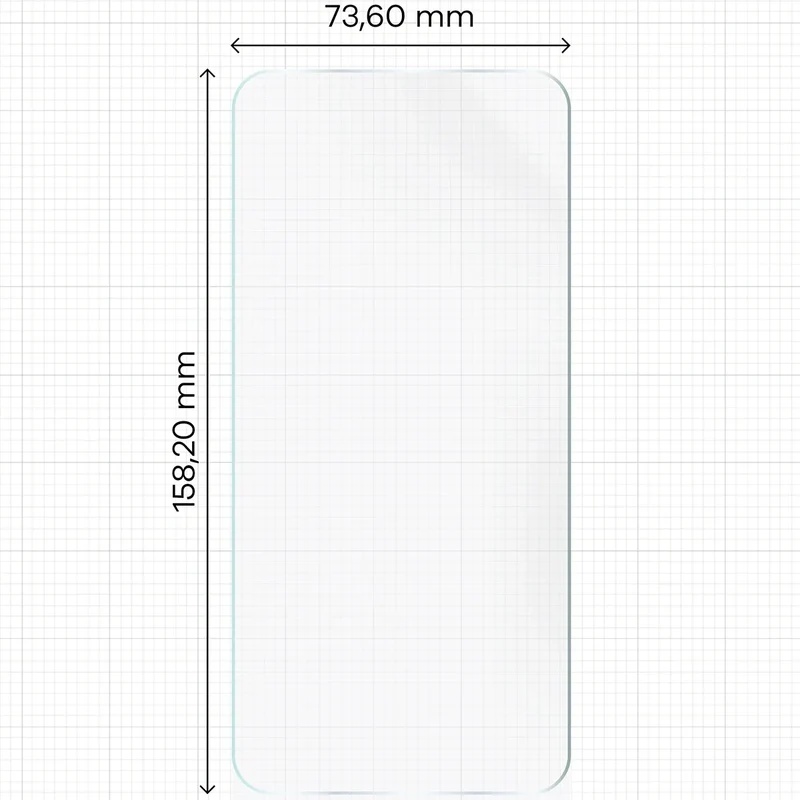 Hydrogel Folie für den Bildschirm für Xiaomi 13 Pro, Bizon Film Hydrogel Front, 1 Stück