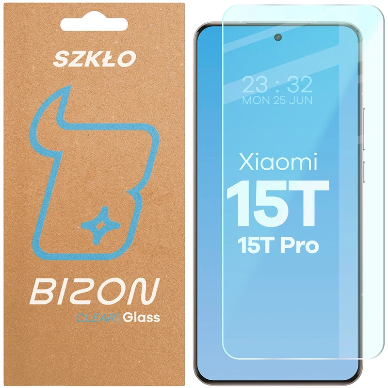 Gehärtetes Glas für Xiaomi 15T / 15T Pro, Bizon Glass Clear