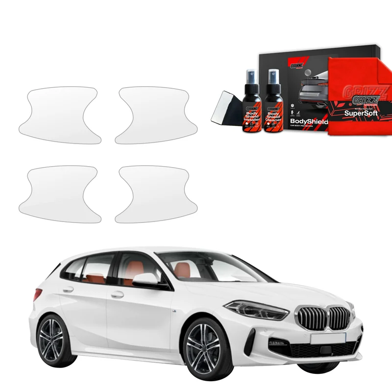 4in1 Schutzfolie Grizz Protector für Türgriffmulden - BMW 1 118i (2020-2026)