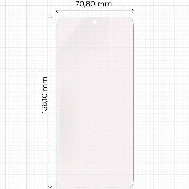 Matte Folie für Xiaomi POCO F7 Pro, Bizon Film Sun, 1 Stück