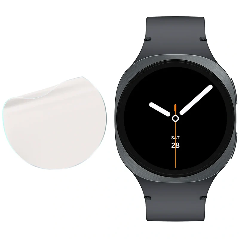 Matte Folie für Galaxy Watch 8 40 mm, Bizon Watch Film Sun Duo, 2 Stück