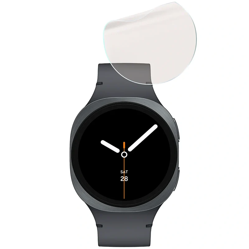 Matte Folie für Galaxy Watch 8 40 mm, Bizon Watch Film Sun Duo, 2 Stück