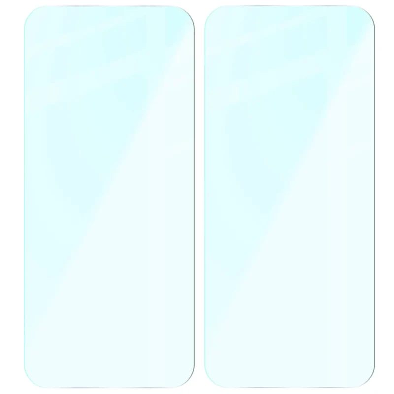 Gehärtetes Glas für Google Pixel 9a, Bizon Glass Clear Duo, 2 Stück