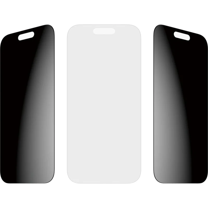 Sichtschutzglas mit Applikator für iPhone 17 / 16 Pro, SAFE by PanzerGlass Ultra-Wide Fit Privacy mit EasyAligner