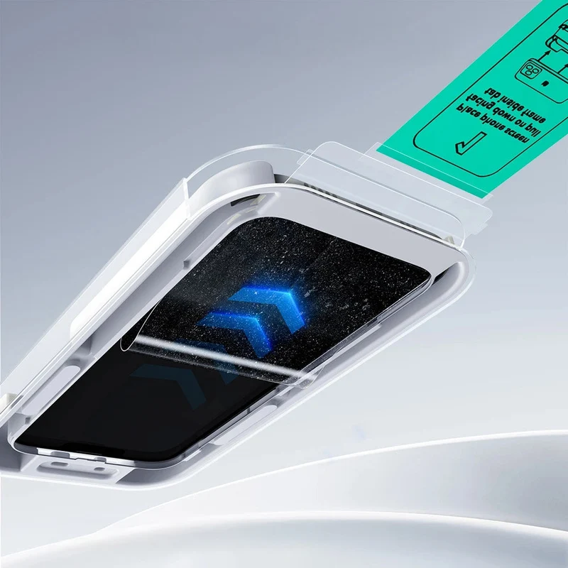 Gehärtetes Glas mit Positionierungsrahmen für iPhone 17 Pro, ESR UltraFit Tempered Glass, 2 Stück