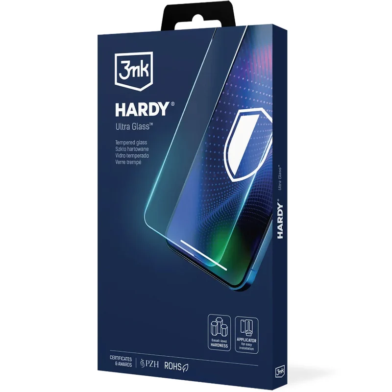 Gehärtetes Glas 3mk HARDY Ultra Glass für iPhone 17 Pro
