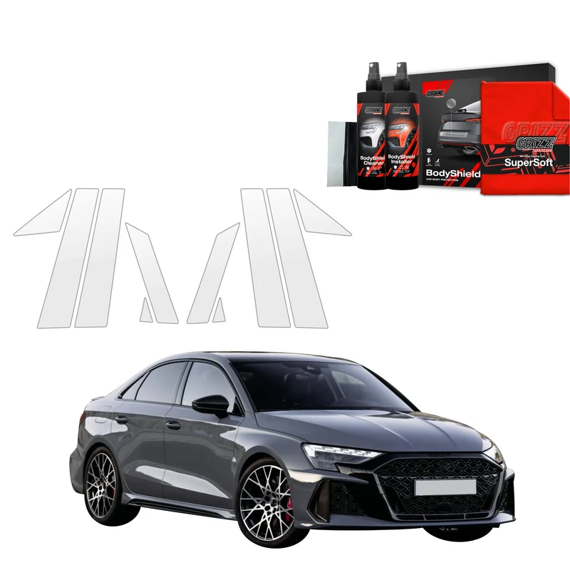 10in1 Schutzfolie Grizz Protector für B-C-Säule - Audi RS3 (2025-2026)