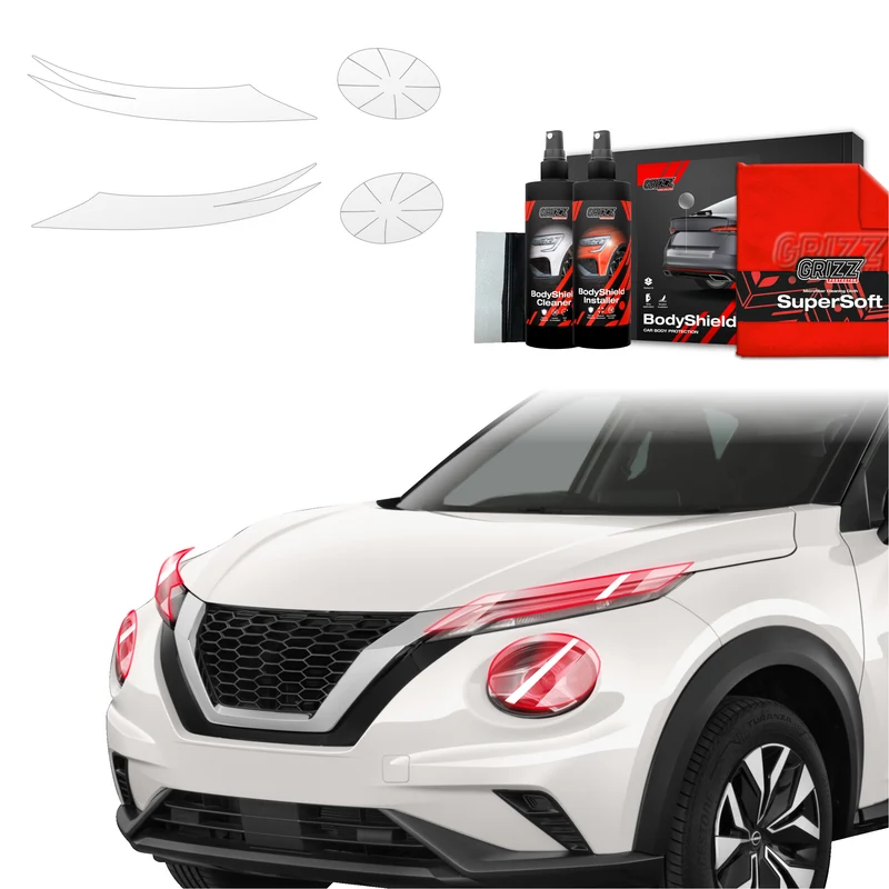 4in1 Schutzfolie Grizz Protector für Scheinwerfer - Nissan Juke Facelift (2024-2026)