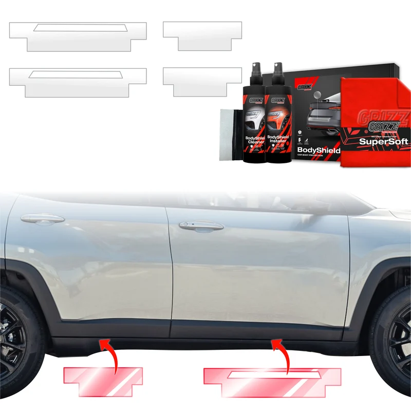 4in1 Schutzfolie Grizz Protector für Schweller - Jeep Compass (2020-2024)