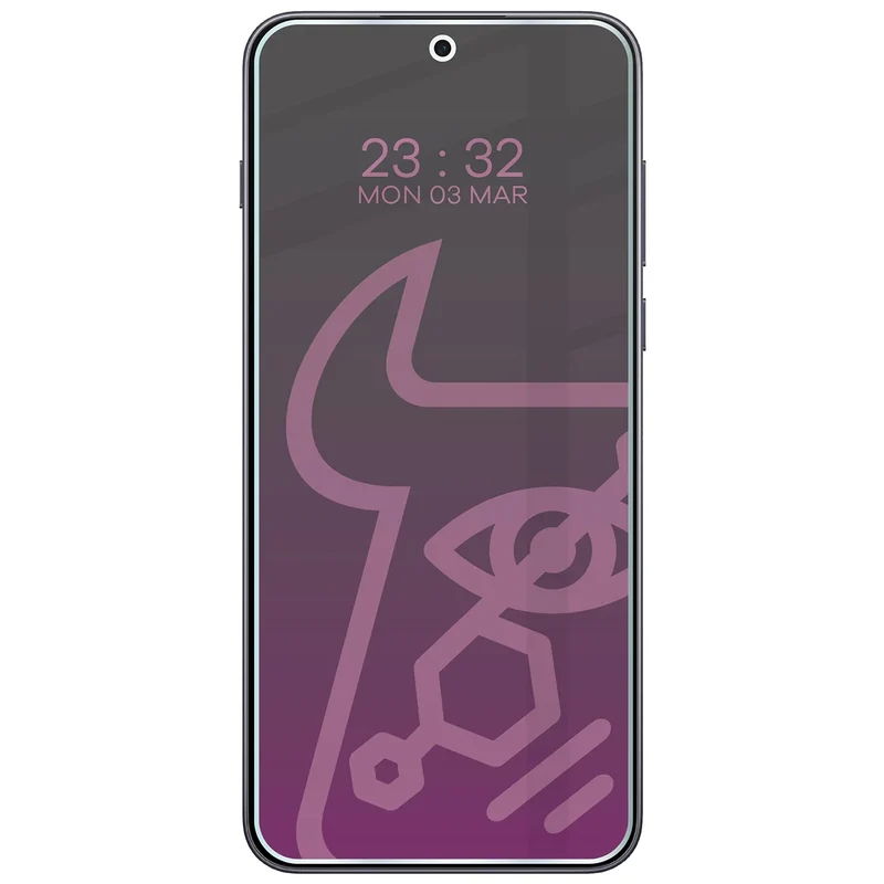 Hybridglas mit Privatschutzfilter für OnePlus Nord 5, Bizon Hybrid Shadow, Matt