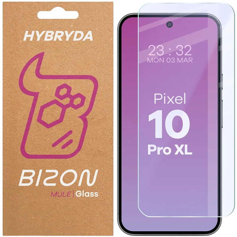 Flexibles Hybridglas für Google Pixel 10 Pro XL, Bizon Hybrid Mule