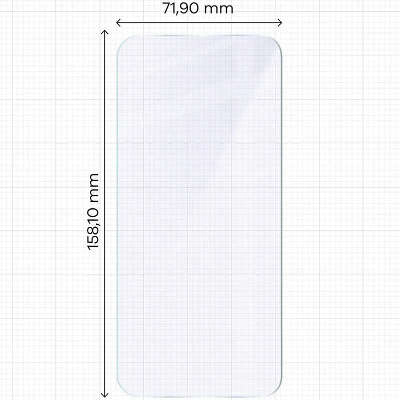 Flexibles Hybridglas für Google Pixel 10 Pro XL, Bizon Hybrid Mule