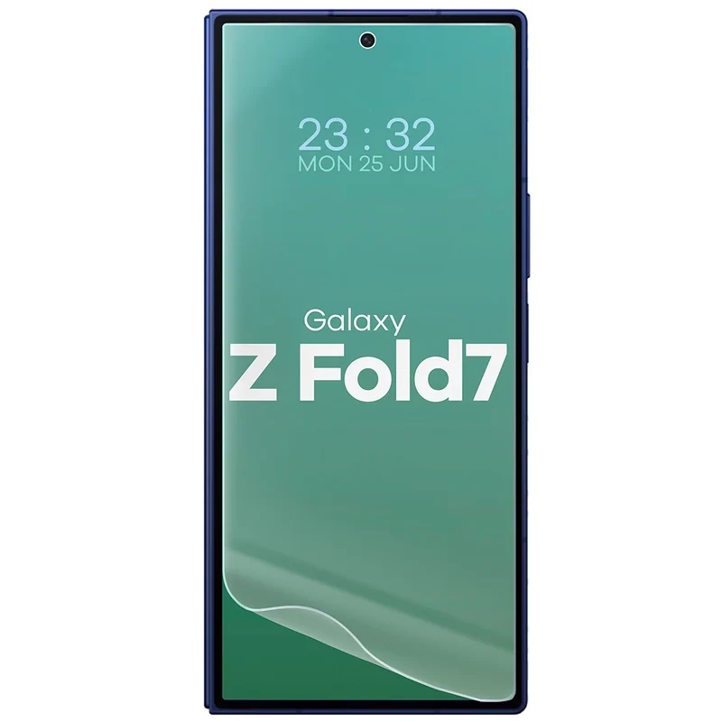 Hydrogel Folie für Display und Rückseite Bizon Film Hydrogel Pack für Galaxy Z Fold7, 2 Stück