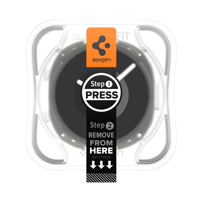 Glas für die Schutzhülle für Galaxy Watch 9 / 8 40mm, Spigen Glas.tR EZ Fit 2-Pack