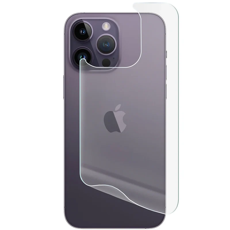 Hydrogel Folie für die Rückseite für iPhone 14 Pro, Bizon Film Hydrogel Back, 1 Stück