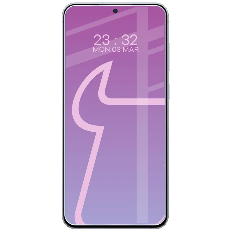 Flexibles Hybridglas für Galaxy S25 FE, Bizon Hybrid Mule