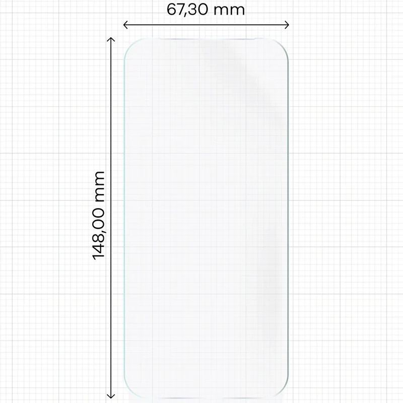 Hydrogel Folie für den Bildschirm für Vivo X200 FE, Bizon Film Hydrogel Front Duo, 2 Stück