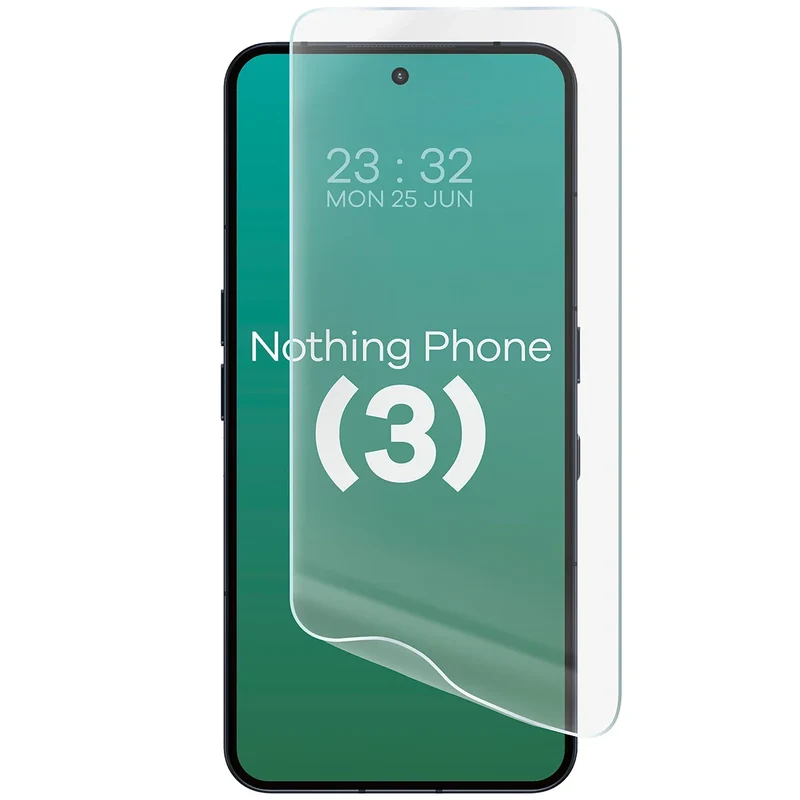 Hydrogel Folie für den Bildschirm für Nothing Phone (3), Bizon Film Hydrogel Front Duo, 2 Stück