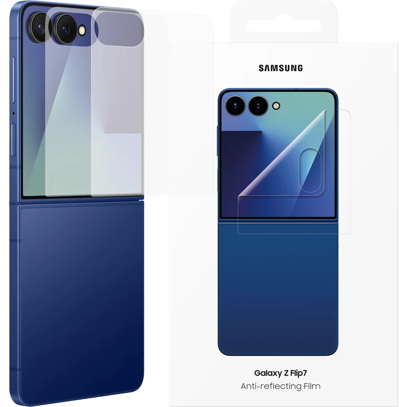 Displayschutzfolie für Galaxy Z Flip7, Samsung Screen Protector, 2 Stück